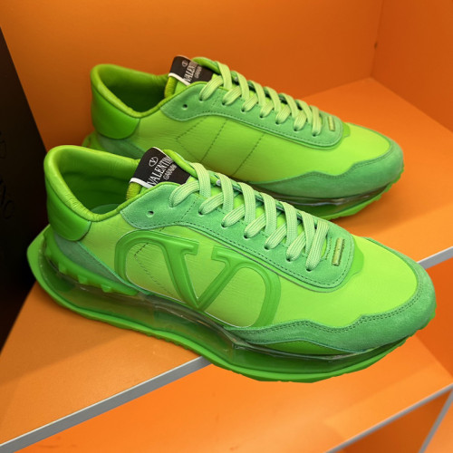 Valentino Garavani Mid-Top Calfskin VL7N Sneaker With Bands Mens Shoes Sneakers Luxury Brand with Original Box  