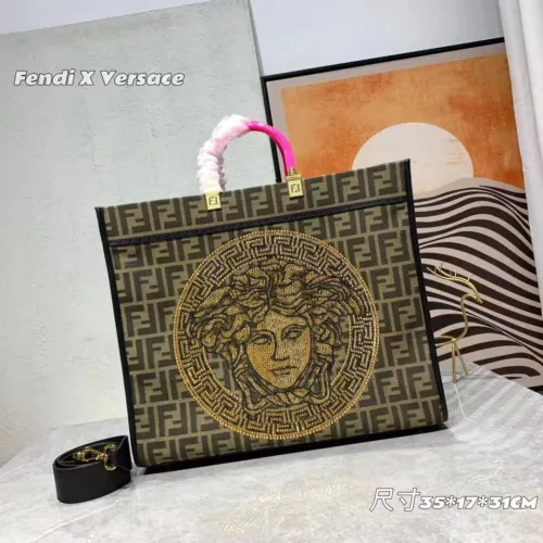 Fendi Versace Womens Bag Shoulder Bags Luxury Brand Fashion Bags for Women without Original Box  