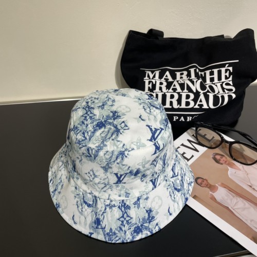 Louis Vuitton Womens Mens Cap Bucket Hat Luxury Brand with Original Box  