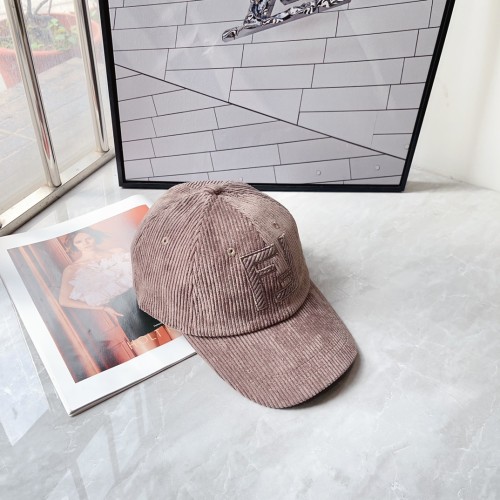 Fendi Men Womens Baseball Hat Luxury Brand Design Fendi Cap with Original Box  