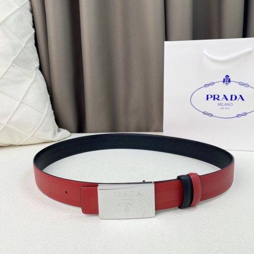 Prada Mens Belt Luxury Brand Fashion Men Belts with Original Box