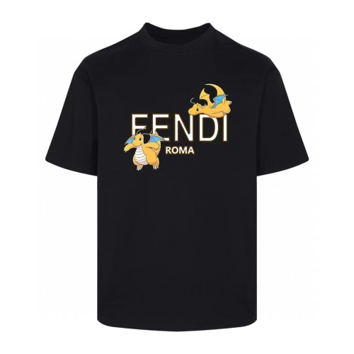Fendi Luxury Brand Women Mens Short Sleeve T-Shirt   