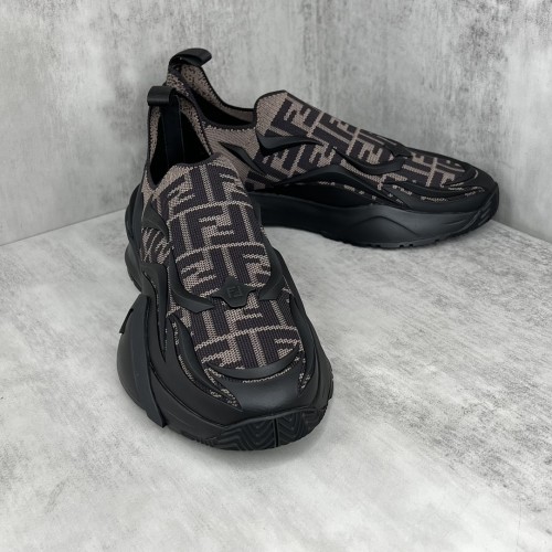 Fendi Mens Shoes Fashion Sneakers Luxury Brand Casual Fendi Flow Low-Top Sneakers Shoes for Men with Original Box Whatsapp 