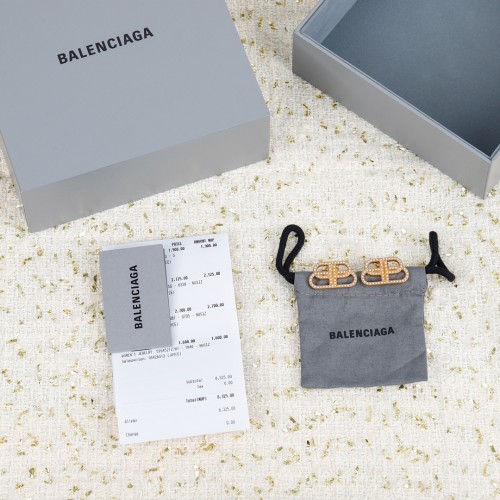 Balenciaga Womens Luxury Earrings