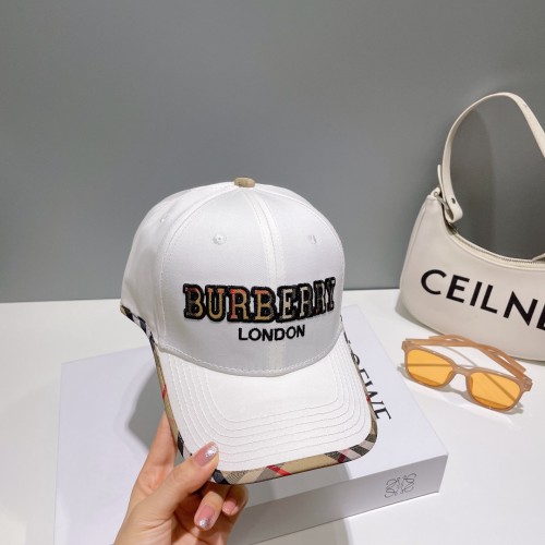 Burberry Womens Mens Cap Baseball Hat Luxury Brand with Original Box  