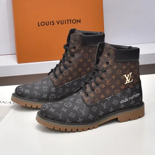 Louis Vuitton Women Shoes Boots Luxury Brand WESTSIDE ANKLE BOOT 1AABVW with Original Box