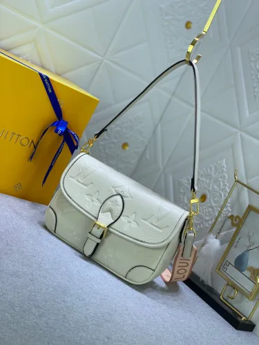 Louis Vuitton Womens Bags Shoulder Bag Luxury Brand Fashion Monogram Empreinte Leather M46584 with Original Box  
