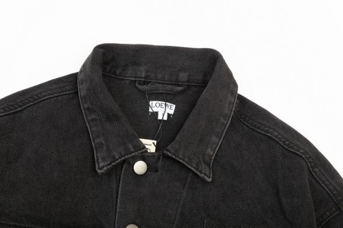 Loewe Men Womens Jackets Denim Luxury Brand Mens Jackets Top Quality   