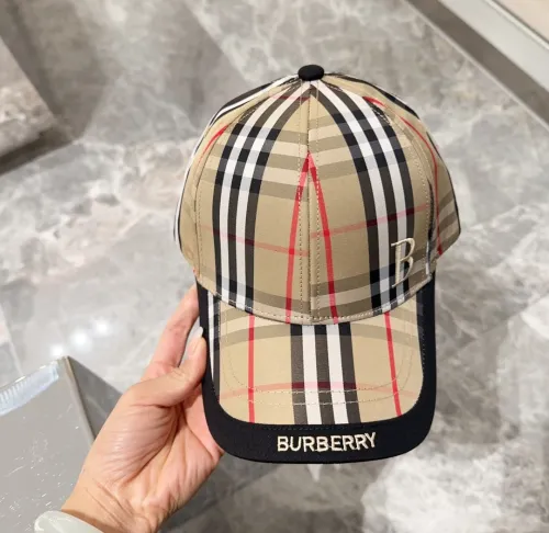Burberry Womens Mens Cap Baseball Hat Luxury Brand with Original Box  