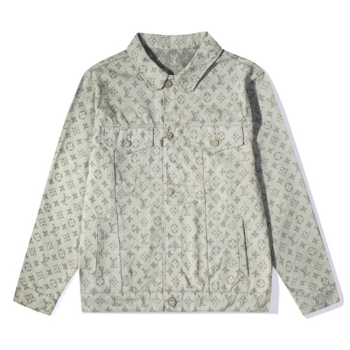 Louis Vuitton Men Womens Jackets Denim Coat Luxury Brand Mens Jackets Top Quality   