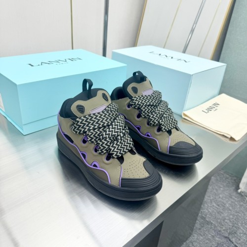 Lanvin Womens Shoes Sneakers Fashion Type Luxury Brand CURB SNEAKER with Original Box