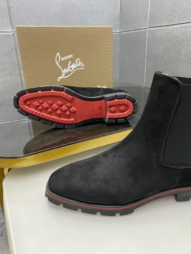 Christian Louboutin Mens Shoes Boots Fashion Boots Luxury Brand with Original Box Fashion Ankle Boots