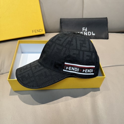 Fendi Men Womens Baseball Hat Luxury Brand Design Fendi Cap with Original Box  