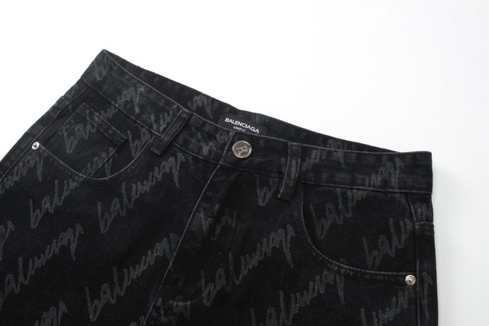 Balenciaga Luxury Brand Women Mens Pant Jeans with Original Box   