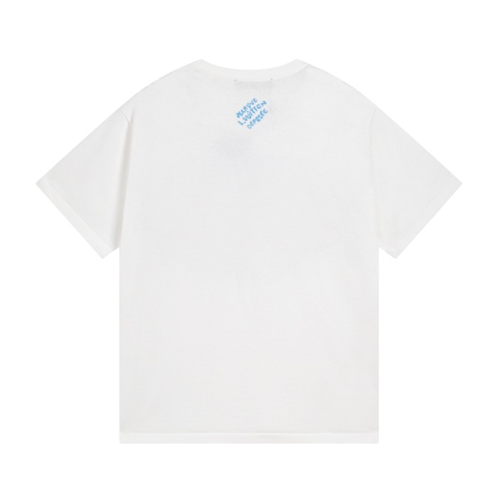Louis Vuitton Luxury Brand Men Womens Knit Short Sleeve T-Shirt   