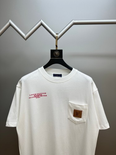 Louis Vuitton Luxury Brand Men Womens Short Sleeve T-Shirt   
