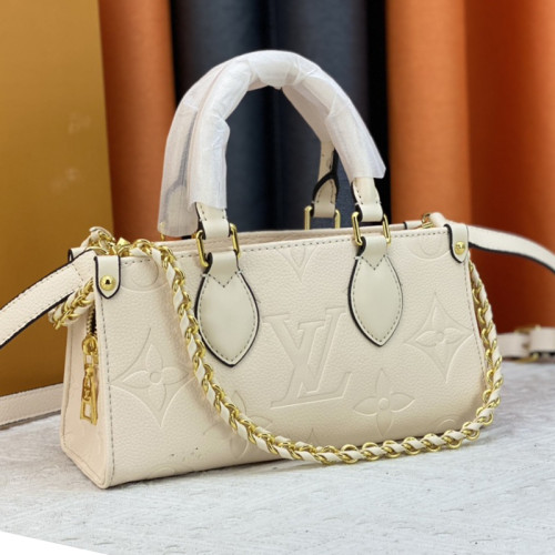 Louis Vuitton Womens Shoulder Bags Handbag Luxury Brand OnTheGo East West with Original Box