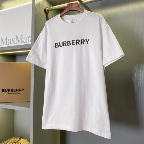 Burberry Luxury Brand Women Mens Short Sleeve T-Shirt Logo Cotton T-shirt   