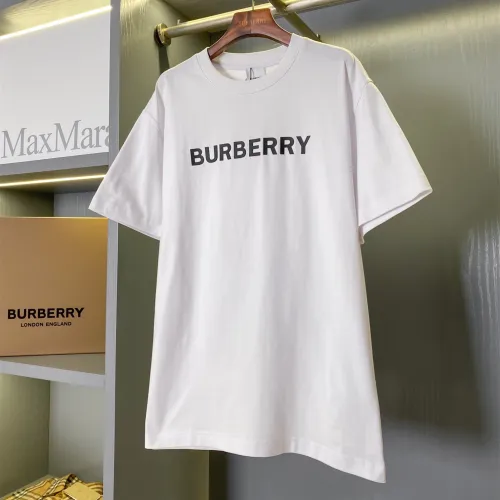 Burberry Luxury Brand Women Mens Short Sleeve T-Shirt Logo Cotton T-shirt   