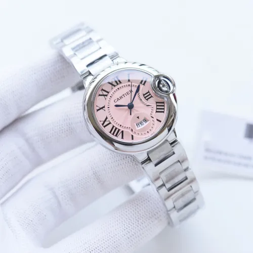 Cartier Womens Watch Luxury Brand Design Fashion Type with Original Box