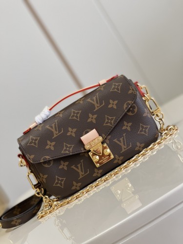 Louis Vuitton Womens Bags Crossbody Bag POCHETTE MÉTIS Monogram canvas Luxury Brand Messenger Shoulder Bags with Original Box M46279