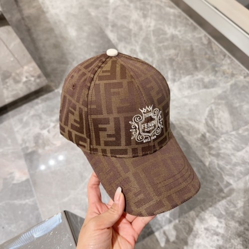 Fendi Men Womens Baseball Hat Luxury Brand Design Fendi Cap with Original Box  