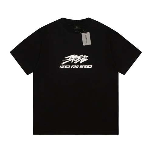 Balenciaga Luxury Brand Women Mens Short Sleeve T-Shirt   