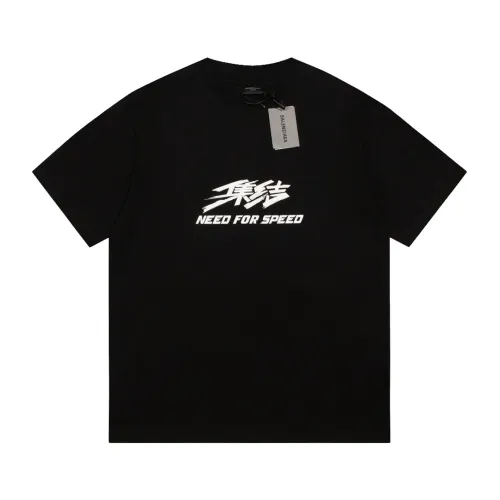 Balenciaga Luxury Brand Women Mens Short Sleeve T-Shirt   