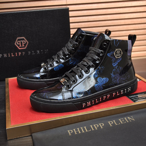 Philipp Plein Men Shoes Sneakers Low Top Sneaker Fashion Design Luxury Brand Trainer Predator TM with Original Box
