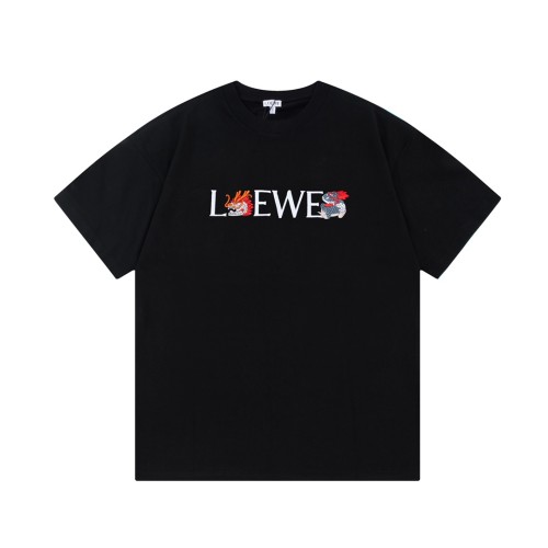 Loewe Luxury Brand Men Womens Short Sleeve T-Shirt   