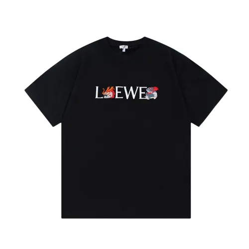 Loewe Luxury Brand Men Womens Short Sleeve T-Shirt   