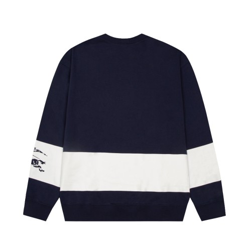 Burberry Womens Mens Sweatshirt Luxury Brand Mens EKD Stripe Cotton Sweatshirt 80926831   