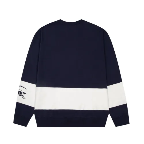Burberry Womens Mens Sweatshirt Luxury Brand Mens EKD Stripe Cotton Sweatshirt 80926831   