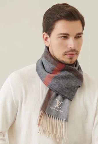 Louis Vuitton Scarves Men Womens Fashion Scarf with Original Box   
