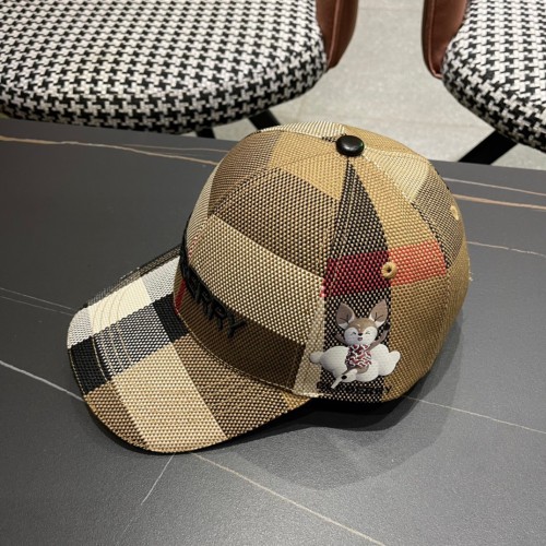 Burberry Womens Mens Cap Baseball Hat Luxury Brand with Original Box  