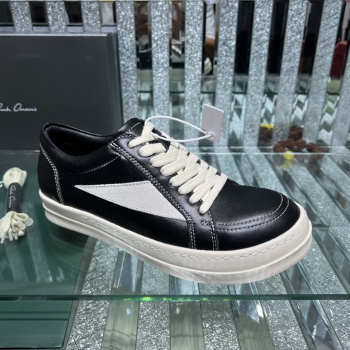 Rick Owens Men Shoes Sneakers Breathable Mens Casual Shoes with Original Box