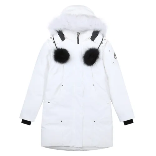 Moose Knuckles Design Mens Womens Winter Windprood Down Jackets Keep Warm 90% White Duck Down Thick
