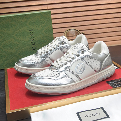 Gucci Mens Shoes Sneakers Luxury Brand Men's MAC80 trainer in leather with Original Box Whatsapp 