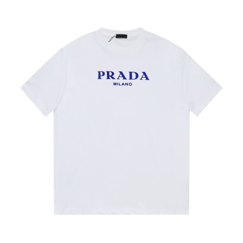 Prada Luxury Brand Men Womens Short Sleeve T-Shirt   
