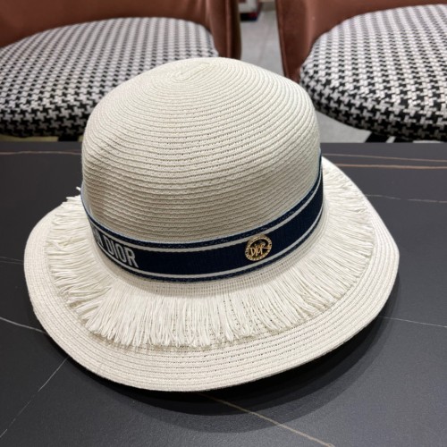 Dior Womens Straw Hat Luxury Brand Design Dior Cap with Original Box  