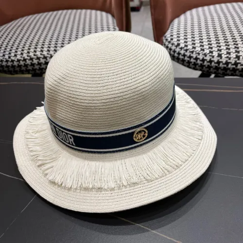 Dior Womens Straw Hat Luxury Brand Design Dior Cap with Original Box  