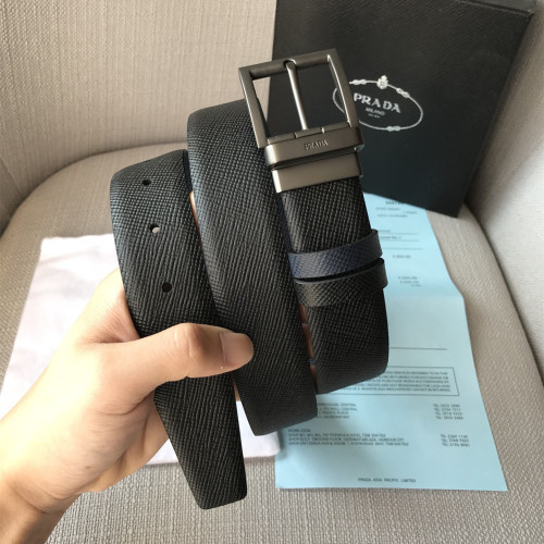 Prada Mens Belt Luxury Brand Fashion Men Belts with Original Box