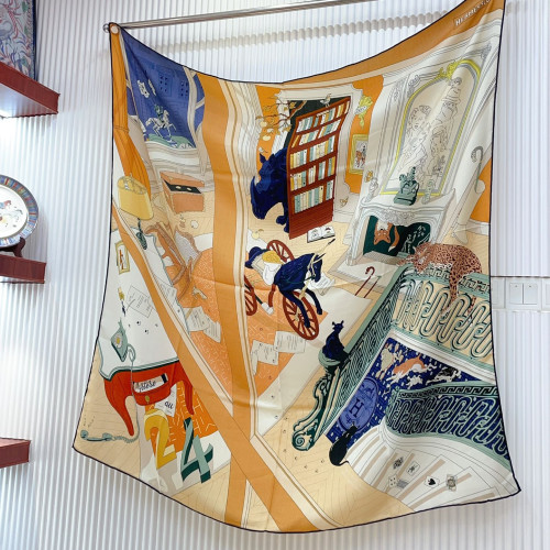 Hermes Scarves Womens Fashion Scarf Shawl 103