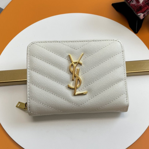 Saint Laurent YSL Womens Bag Designer Luxury Brand Women Wallets Coin Purse with Original Box