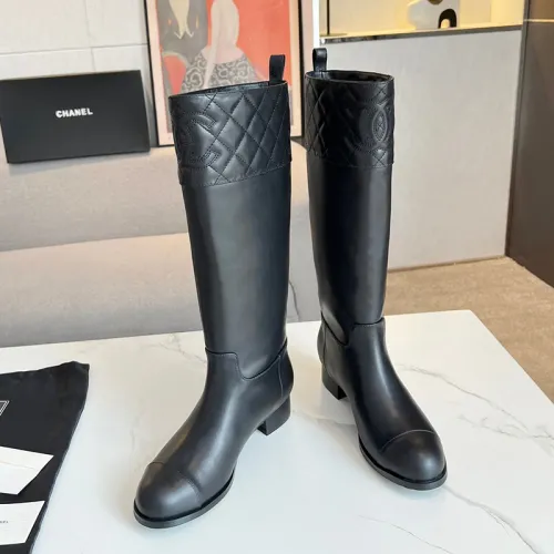 Chanel Womens Shoes Boots Luxury Brand Design with Original Box Women Fashion Knee Length Boots Whatsapp 
