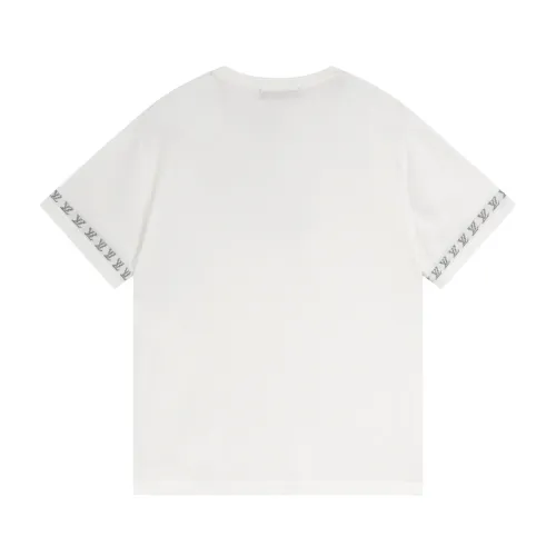 Louis Vuitton Luxury Brand Men Womens Short Sleeve T-Shirt Short-Sleeved Cotton Crewneck 1AFQSE   
