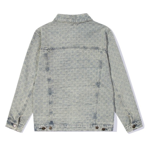 Gucci Men Womens Jackets Coat Luxury Brand Mens Denim Jacket Top Quality   