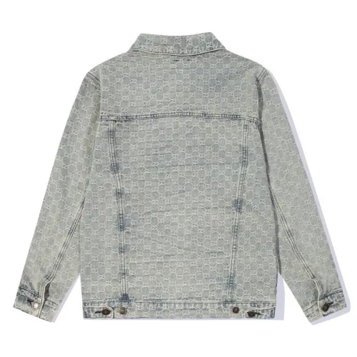 Gucci Men Womens Jackets Coat Luxury Brand Mens Denim Jacket Top Quality   