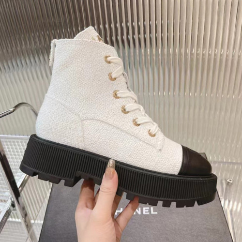 Chanel Womens Shoes Boots Luxury Brand Design with Original Box Women Fashion Ankle Boots Booties Whatsapp 