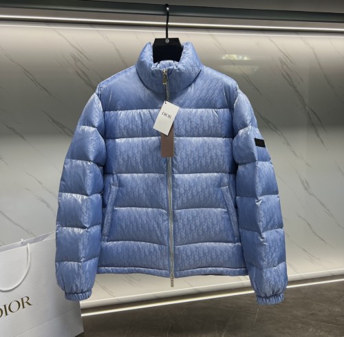 Dior Design Mens Womens Winter Windprood Down Jackets Keep Warm 90% White Duck Down   